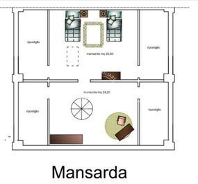 Immagine 4 di Porzione di casa in vendita  a Pietrasanta