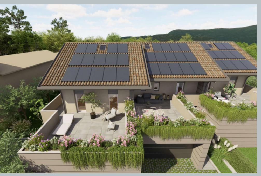 Immagine 2 di Villetta a schiera in vendita  a Cadorago