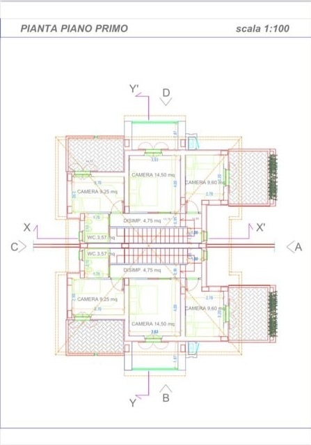 Immagine 3 di Casa bifamiliare in vendita  in Via Luigi Settembrini a Anzio