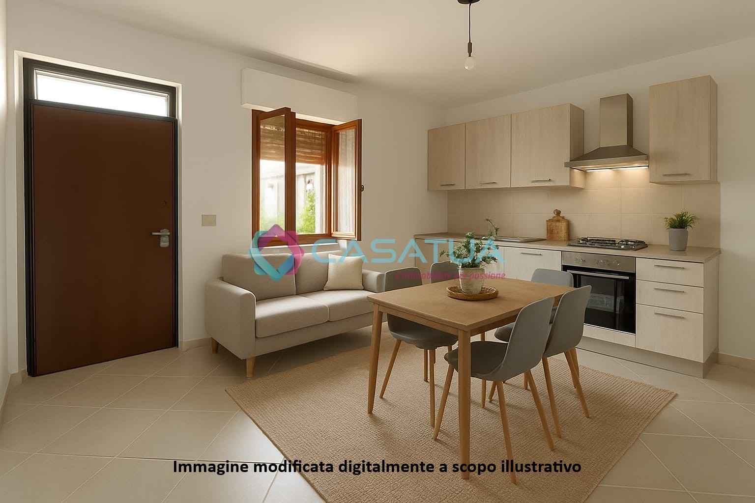 Immagine 4 di Trilocale in vendita  a Pineto