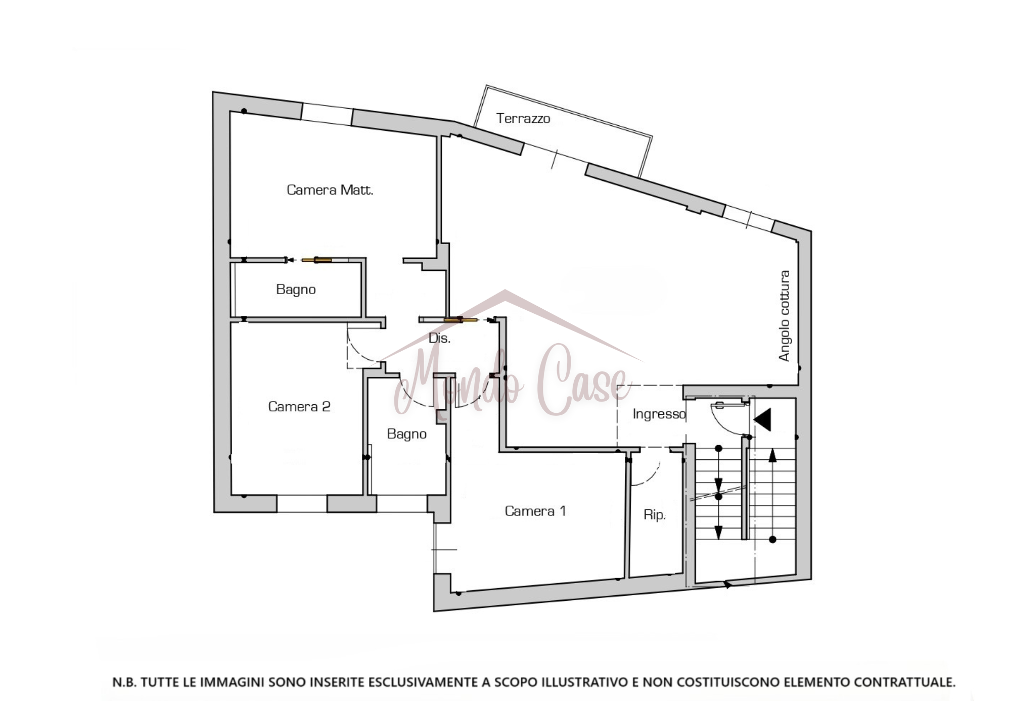 Immagine 80 di Attico in vendita  in Via Bertoloni 2 a Sarzana