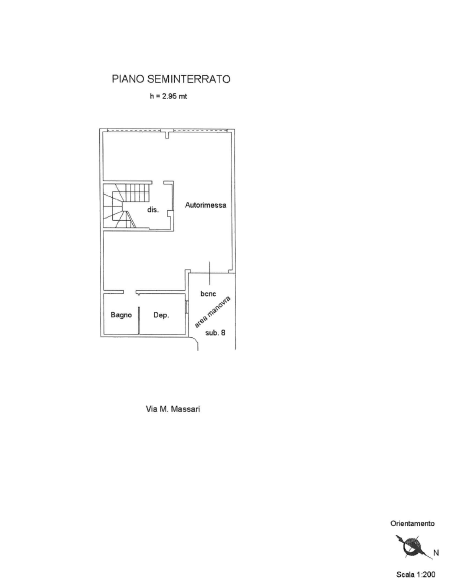 Immagine 50 di Villetta a schiera in vendita  in Via Michele Massari 13 a Lecce