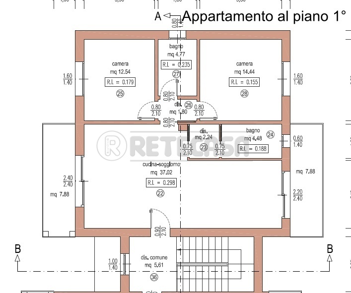 Immagine 4 di Appartamento in vendita  in Via Priara Castello snc a Valdagno