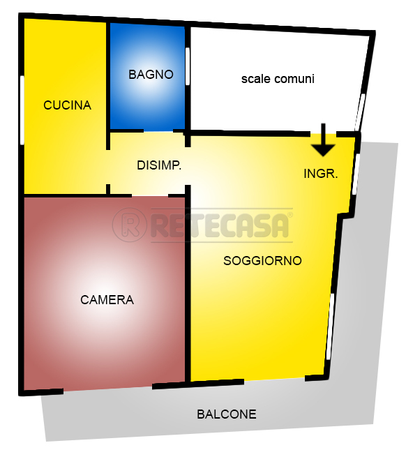 Immagine 52 di Trilocale in vendita  in Via Roma 53 a Nardo'