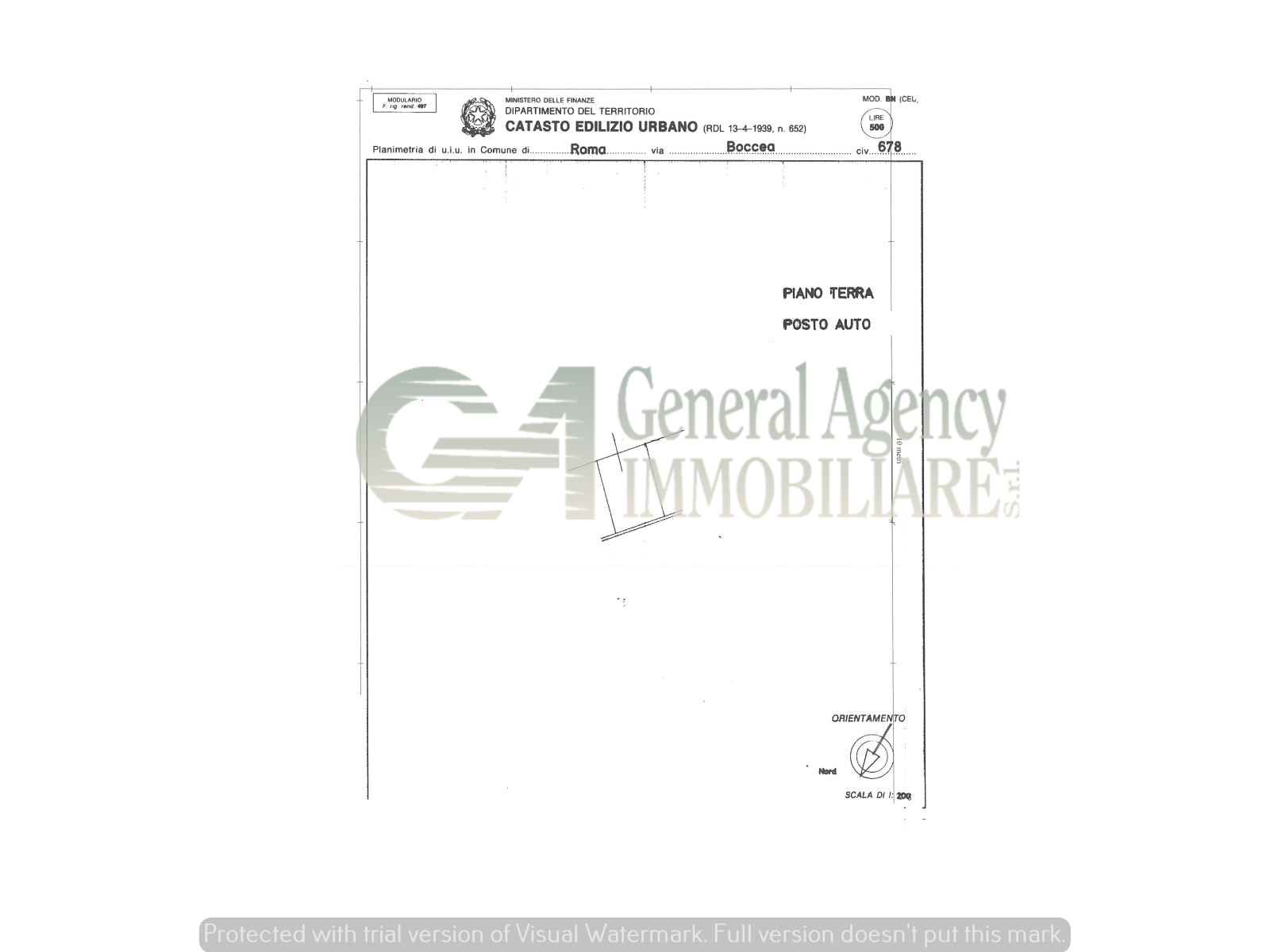 Immagine 46 di Quadrilocale in vendita  in Via di Boccea a Roma