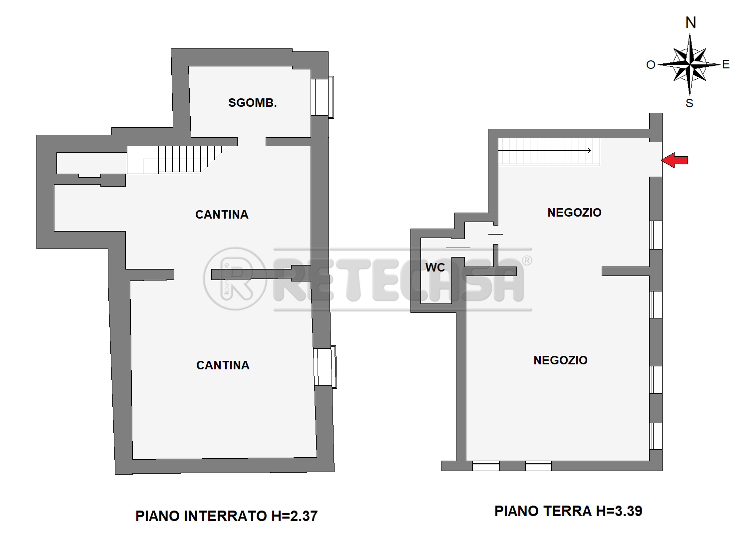 Immagine 19 di Locale commerciale in vendita  in Riviera dei Ponti Romani 13 a Padova