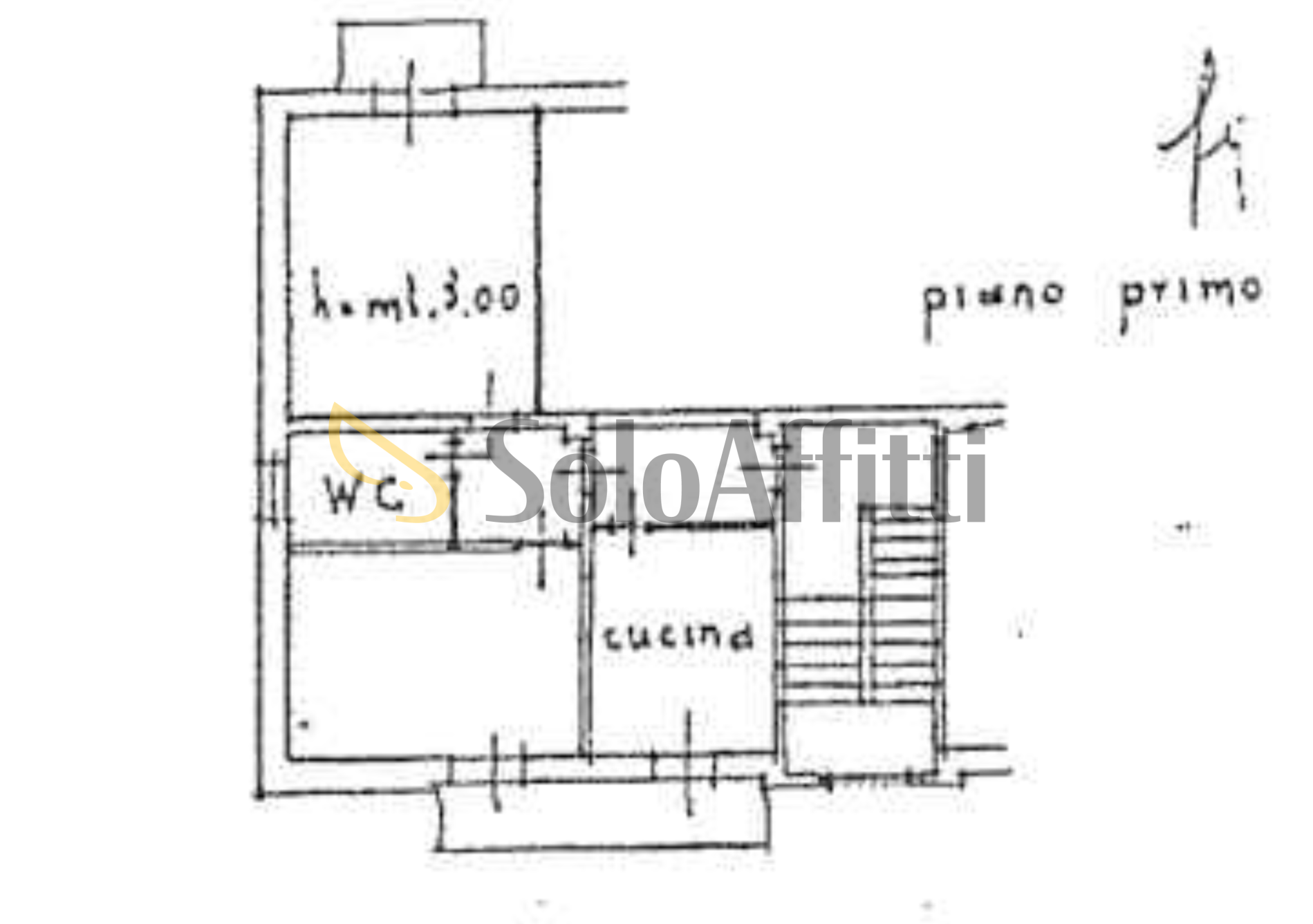 Immagine 13 di Bilocale in affitto  in Via Francesco Orsi 40 a Pavia