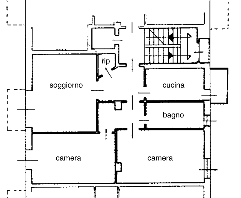 Immagine 13 di Trilocale in vendita  in Via Podgora snc a Novara