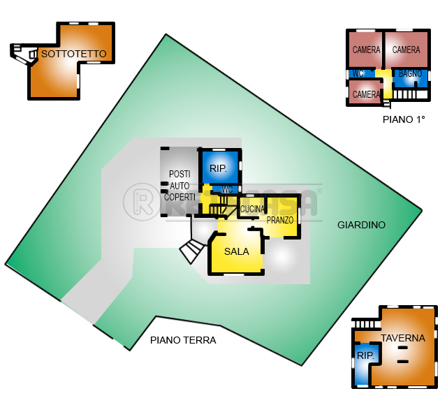Immagine 2 di Villa in vendita  in Via dell'Archellino 500 a Massarosa