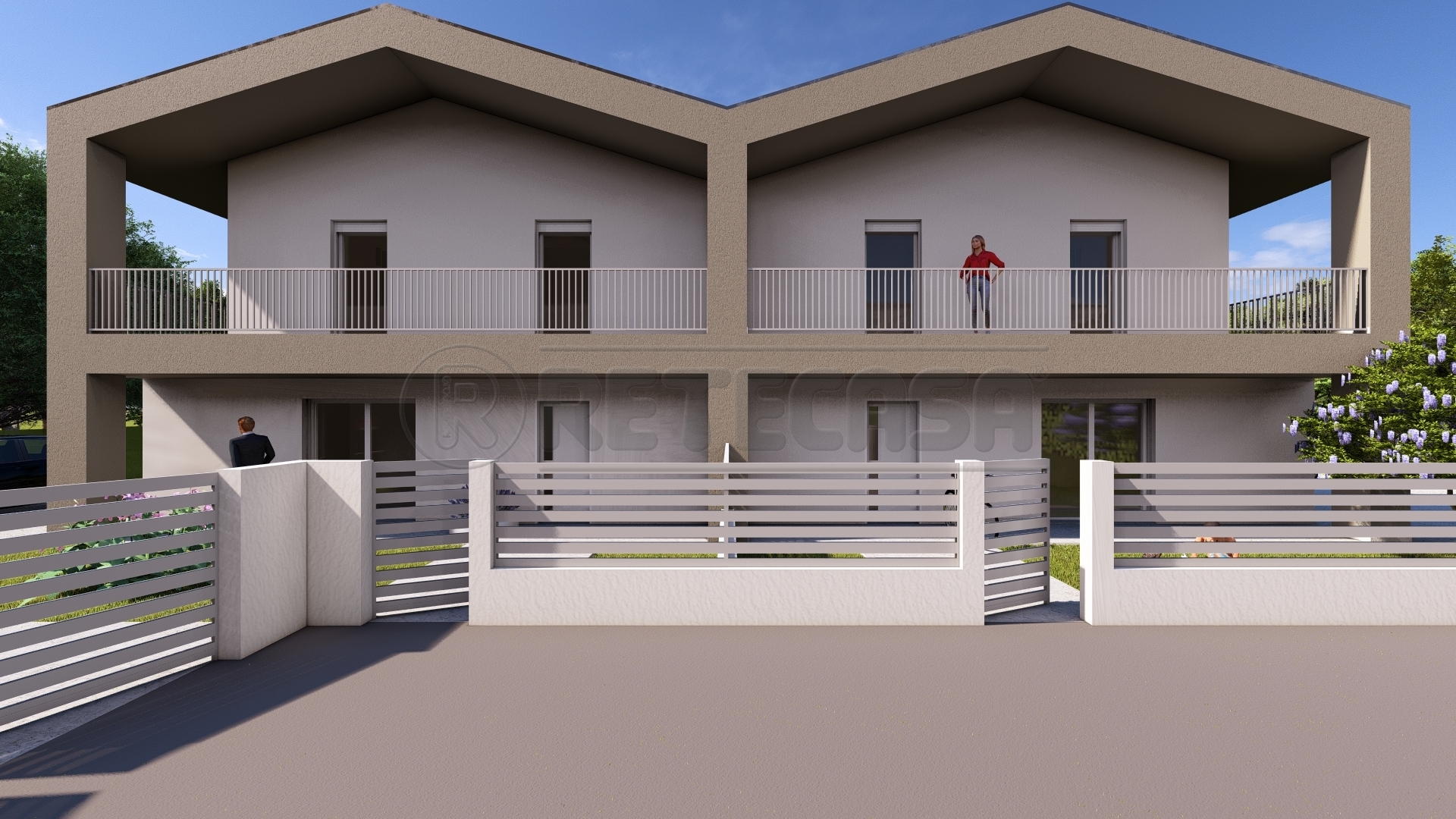 Immagine 2 di Porzione di casa in vendita  a Borgoricco