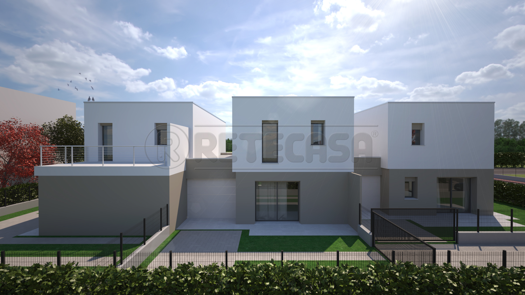 Immagine 2 di Villetta a schiera in vendita  in Via Vegri 7 a Bressanvido