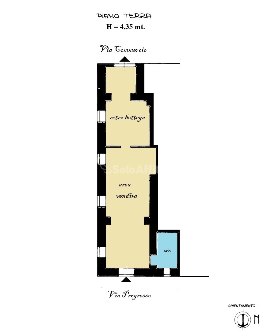 Immagine 8 di Locale commerciale in affitto  in Via Progresso 39 a Catanzaro