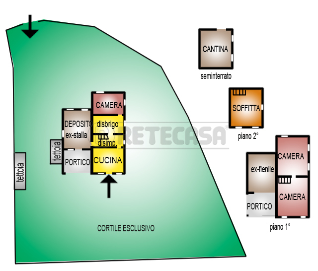 Immagine 16 di Rustico / casale in vendita  in Via San Nicolò 7 a Montorso Vicentino