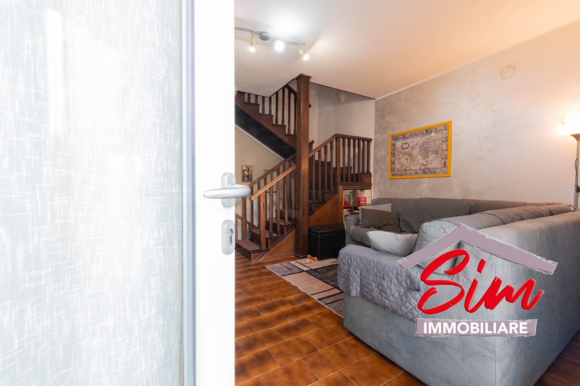 Immagine 4 di Villetta a schiera in vendita  in Via Giuppini sn a Sizzano