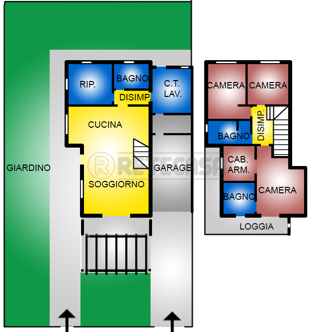 Immagine 6 di Porzione di casa in vendita  in Via Marosticana 15 a Bolzano Vicentino