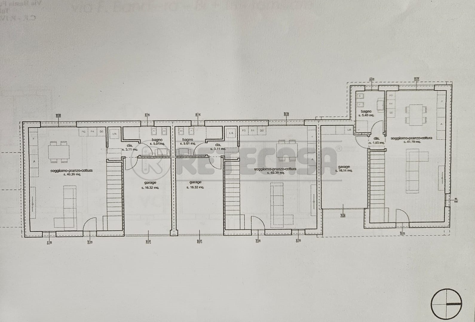 Immagine 3 di Porzione di casa in vendita  a Salzano