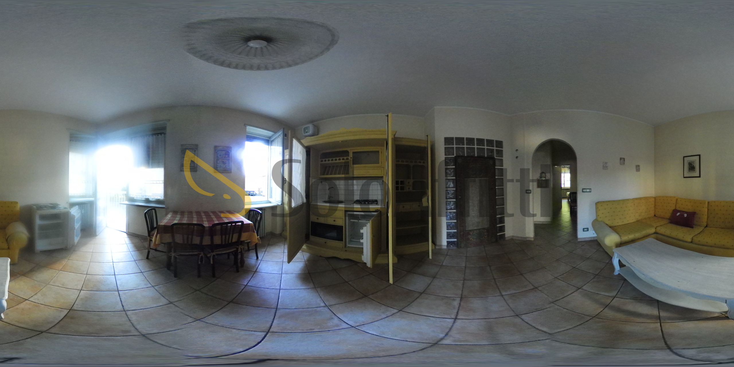 Immagine 3 di Bilocale in affitto  in CORSO TARANTO 208 a Torino