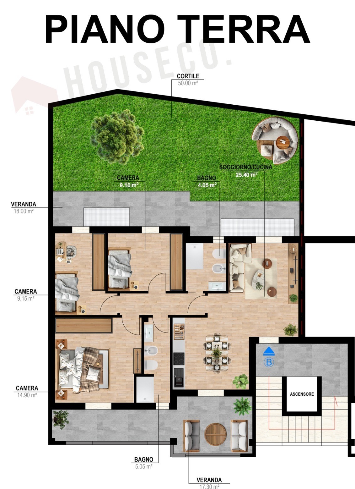 Immagine 4 di Appartamento in vendita  a Sinnai