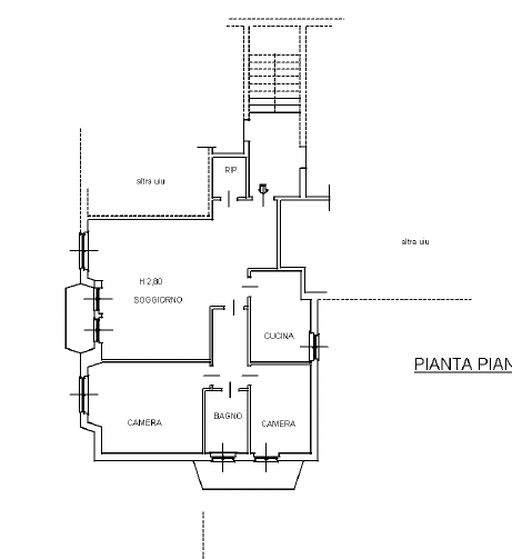 Immagine 27 di Trilocale in vendita  in Via F. Masini 42 a Romentino