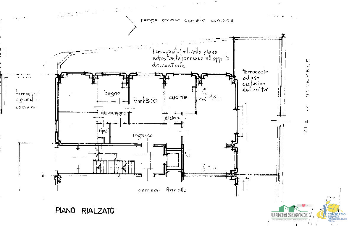 Immagine 22 di Quadrilocale in vendita  in Viale Vittorio Bottego 10 a Parma