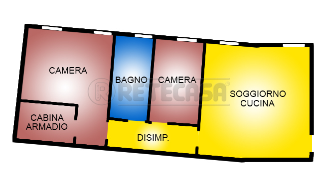 Immagine 10 di Bilocale in vendita  a Montebello Vicentino