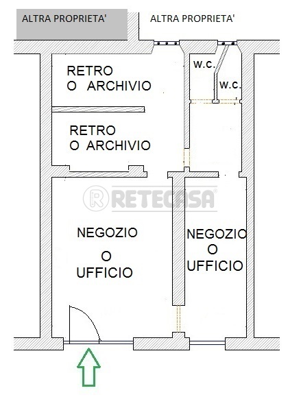Immagine 2 di Locale commerciale in vendita  in Corso Giuseppe Garibaldi 178 a Viareggio