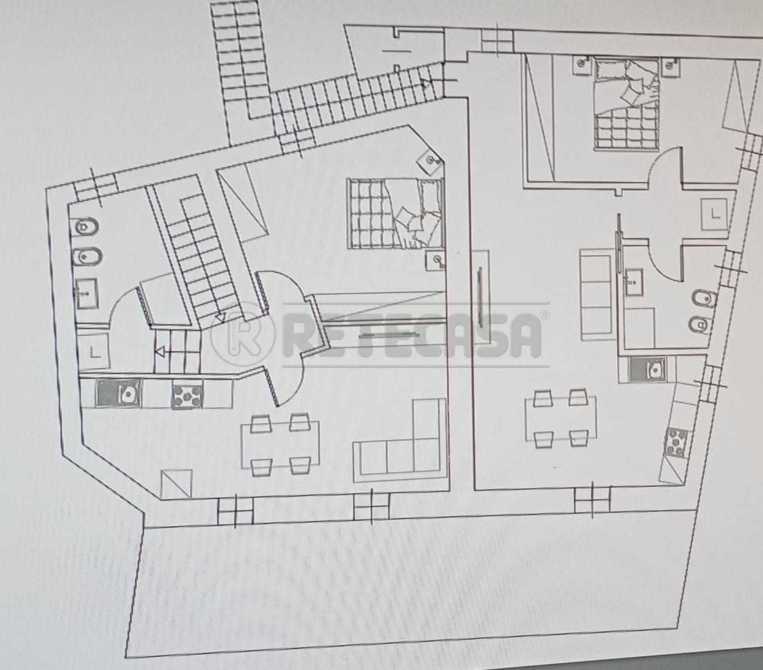 Immagine 22 di Quadrilocale in vendita  in Via Italia 2 a Seriate