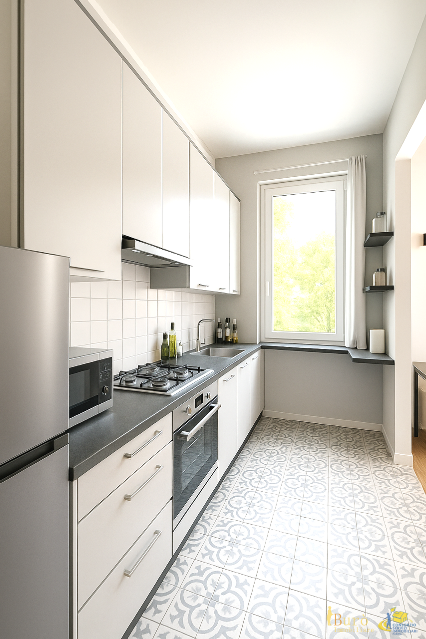 Immagine 3 di Trilocale in vendita  in Borgo Trinità a Parma