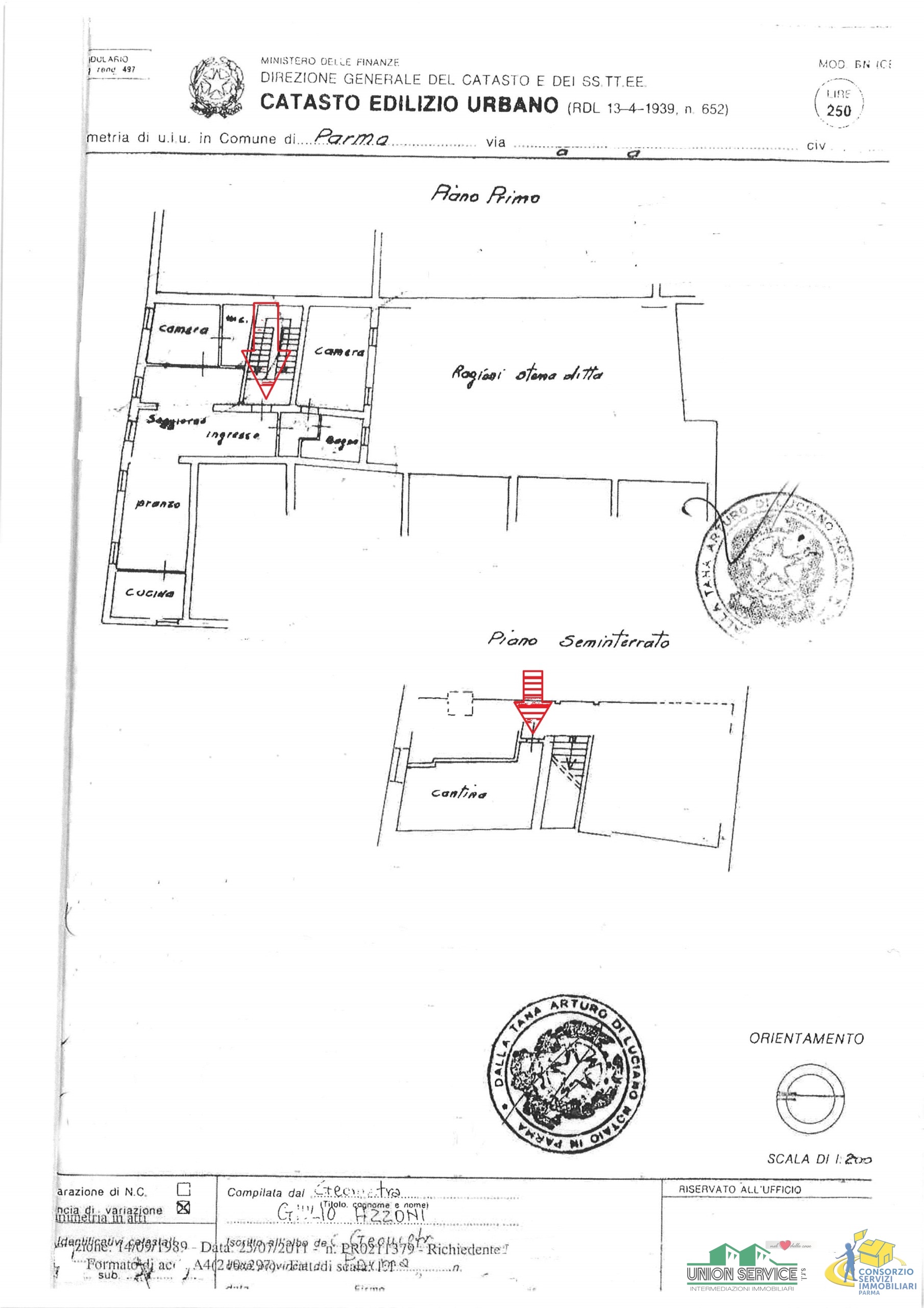 Immagine 15 di Appartamento in vendita  in Vicolo Flavio Gioia a Parma
