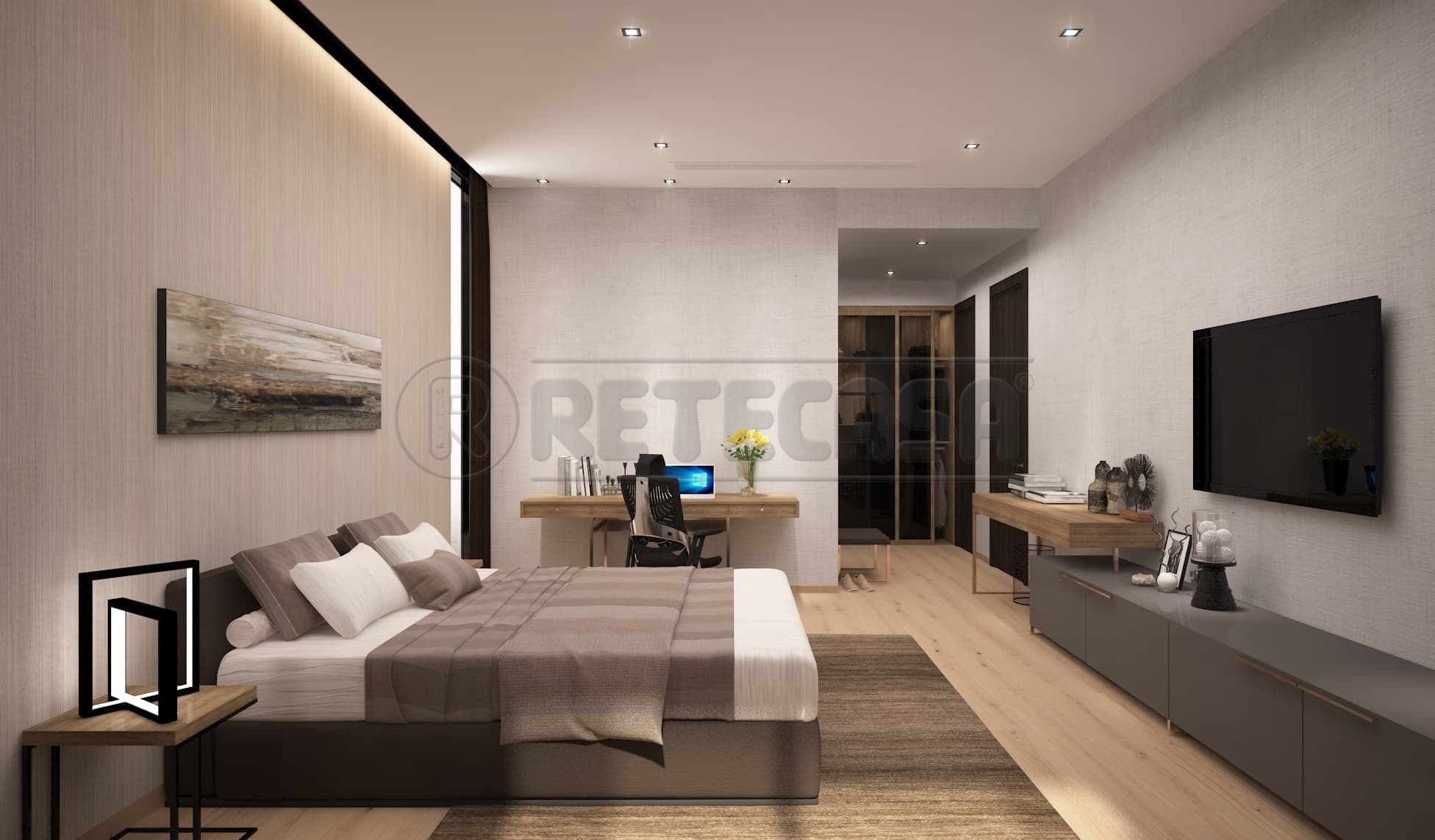 Immagine 2 di Porzione di casa in vendita  a Salzano