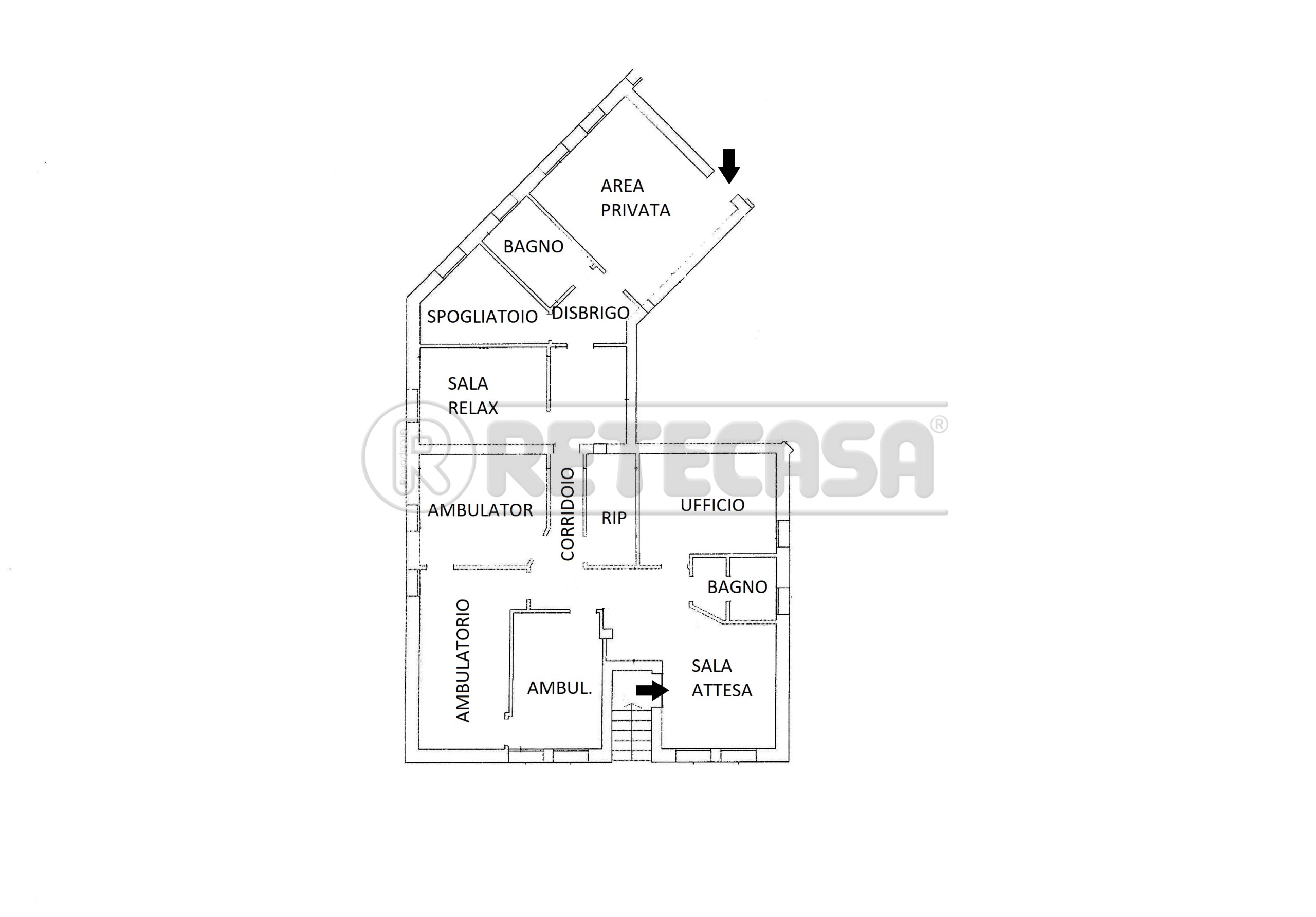 Immagine 2 di Ufficio in affitto  in VIA ALCIDE DE GASPERI 80 a Montecchio Maggiore