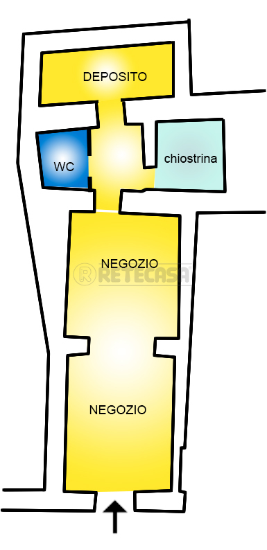 Immagine 12 di Locale commerciale in vendita  in Via Ernesto Cianciolo 74 a Messina