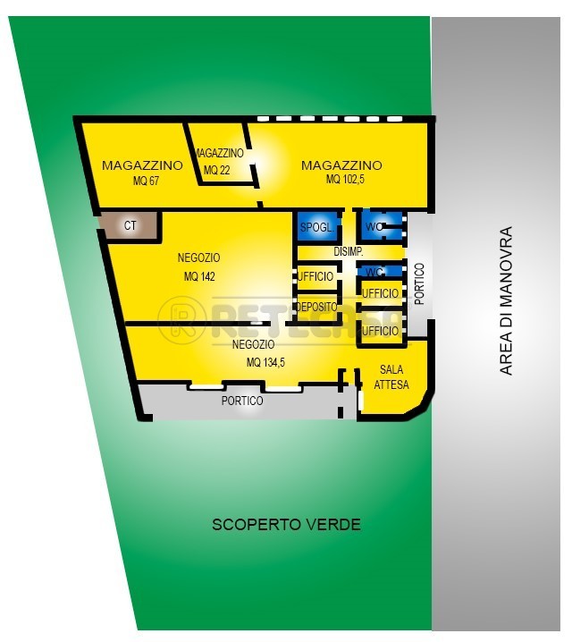 Immagine 24 di Locale commerciale in vendita  in via dal ponte a Torri Di Quartesolo