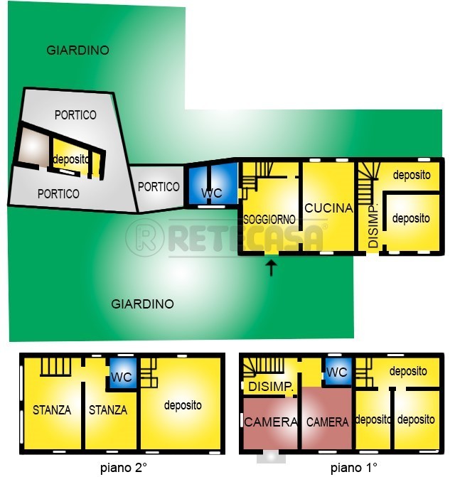 Immagine 36 di Villa in vendita  in Piazza Roma 36 a Brogliano