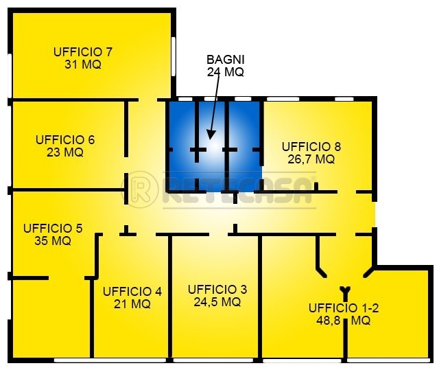 Immagine 53 di Ufficio in affitto  in Viale Milano 56 a Vicenza