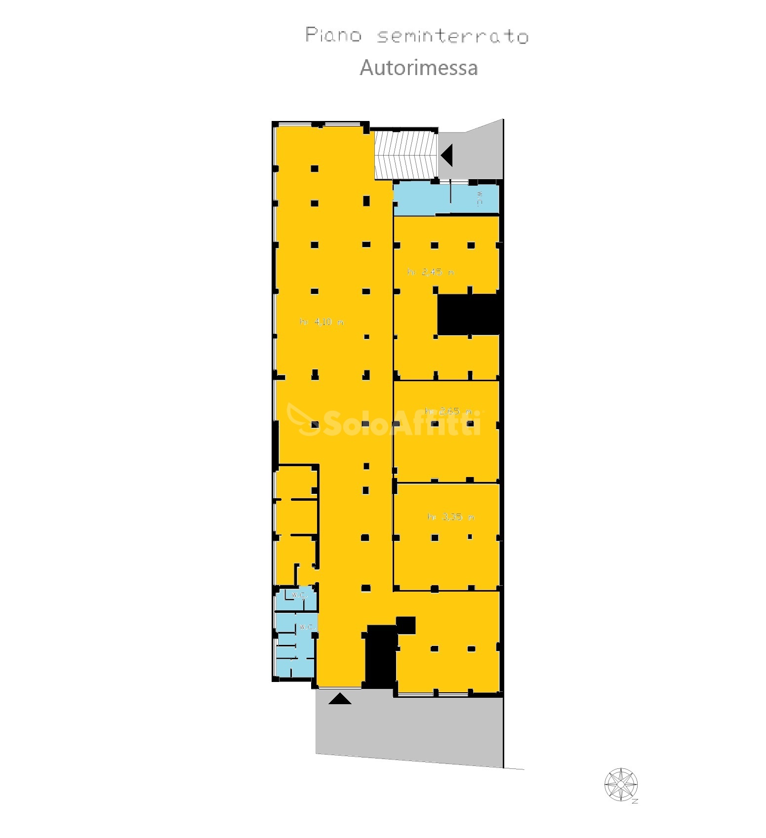 Immagine 11 di Locale commerciale in affitto  a Catanzaro