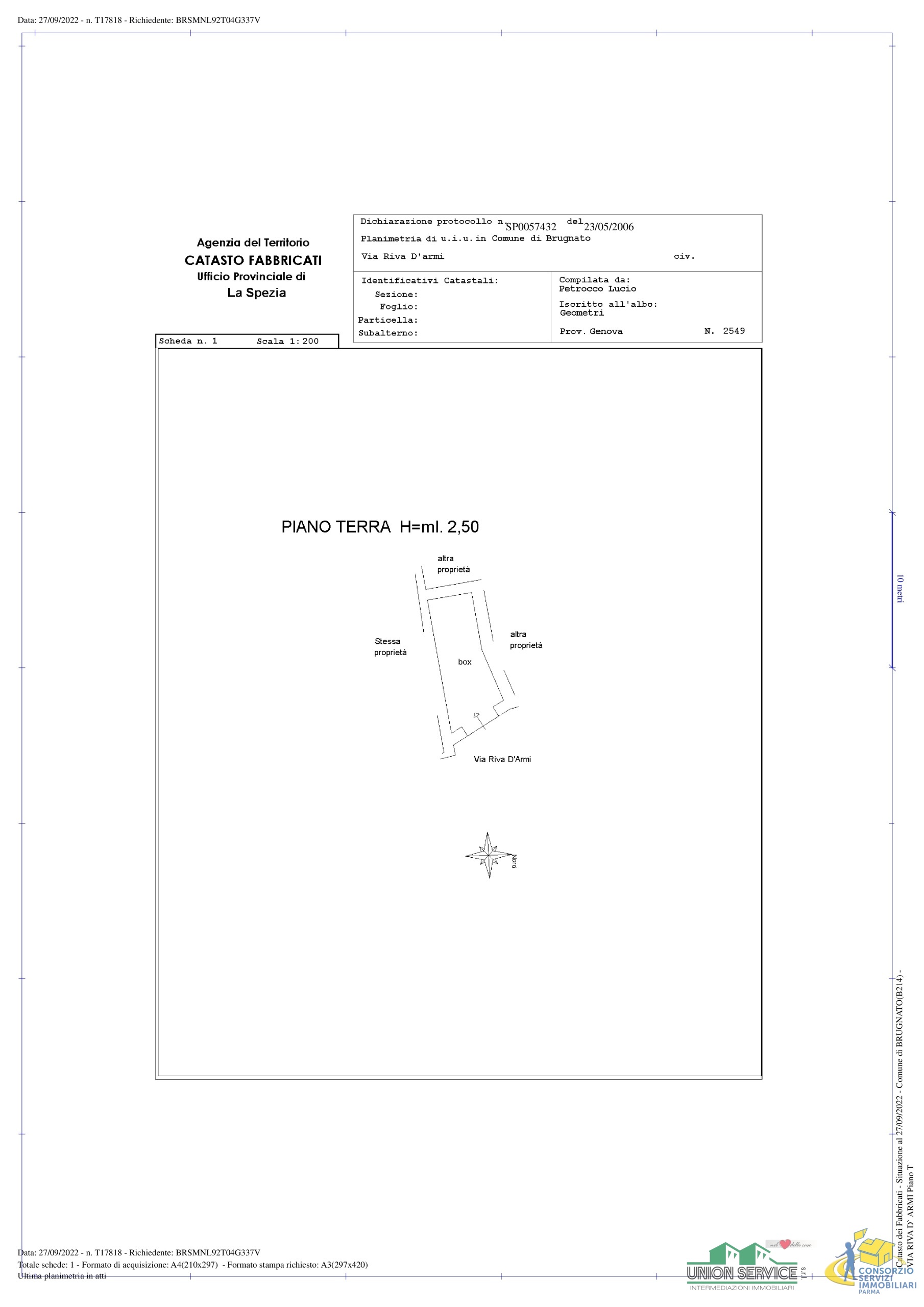 Immagine 21 di Porzione di casa in vendita  in Via Riva D'Armi a Brugnato