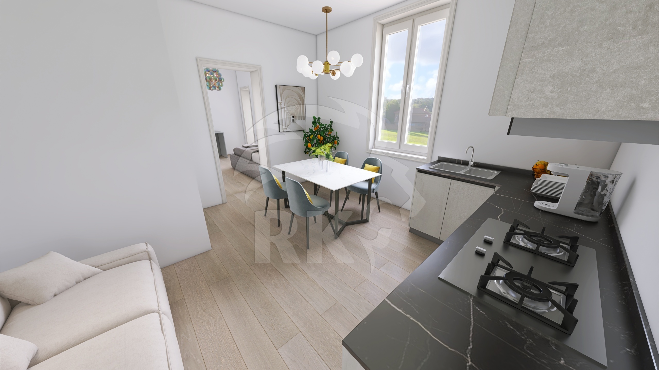 Immagine 6 di Trilocale in vendita  in Via del Greto 1 a Bologna