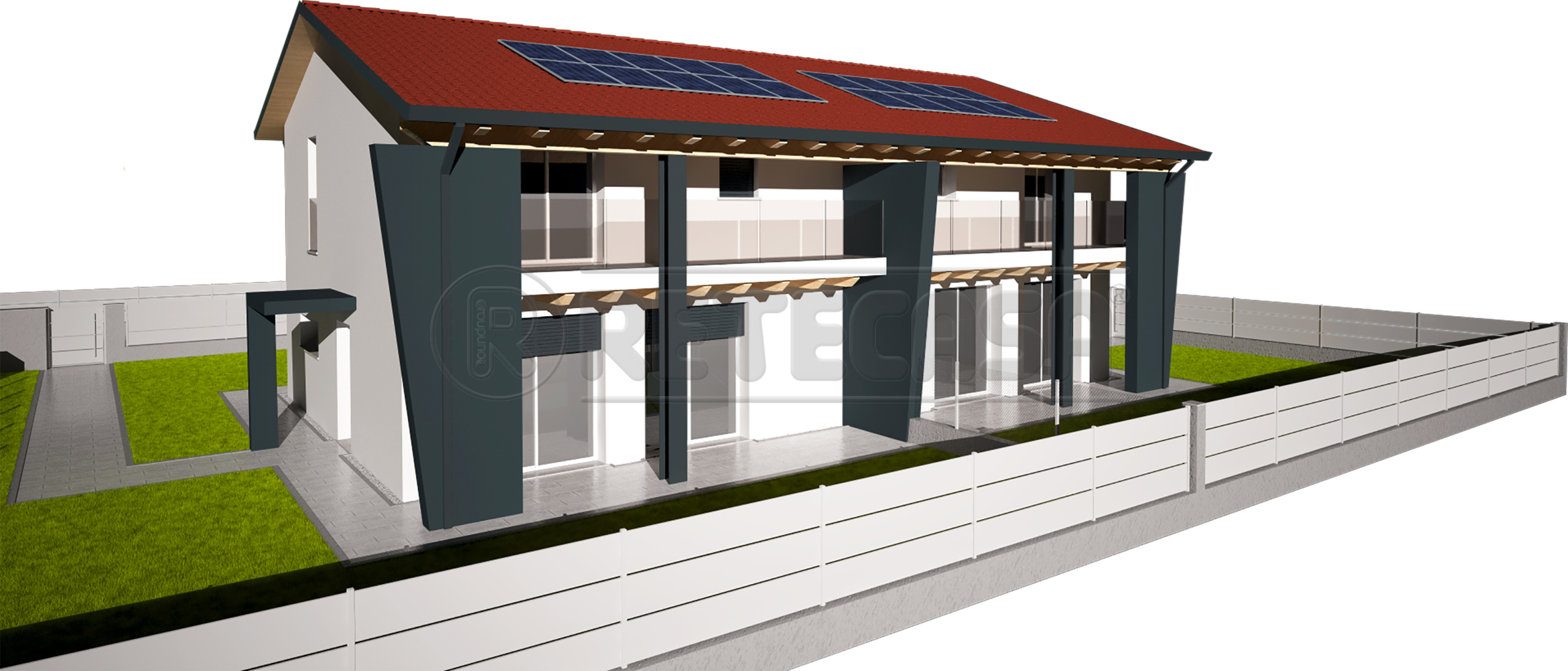 Immagine 1 di Porzione di casa in vendita  a Santa Maria Di Sala