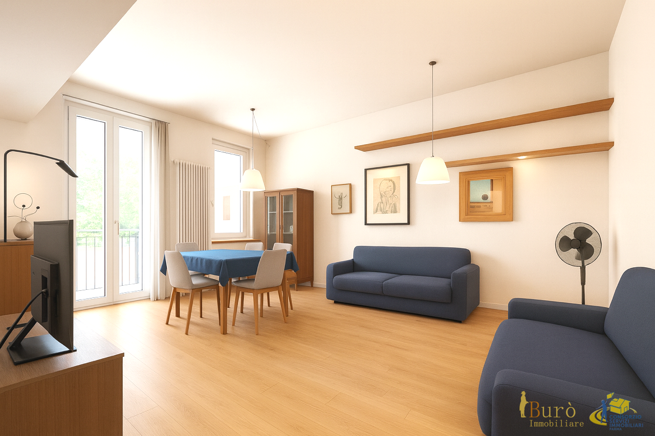 Immagine 1 di Trilocale in vendita  in Borgo Trinità a Parma