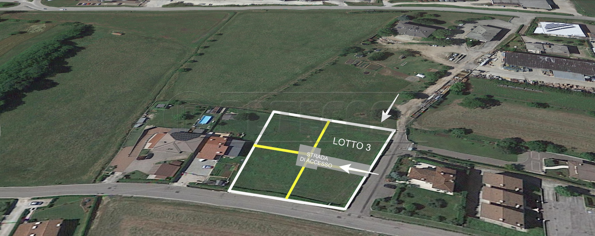 Immagine 1 di Terreno edificabile in vendita  in Via Silvio Pellico a Cornedo Vicentino