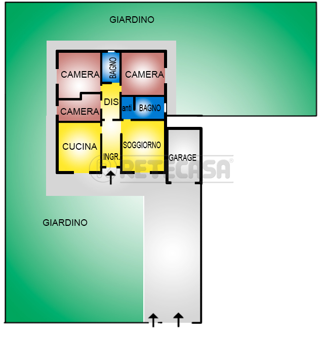 Immagine 6 di Casa semindipendente in vendita  a Borgoricco