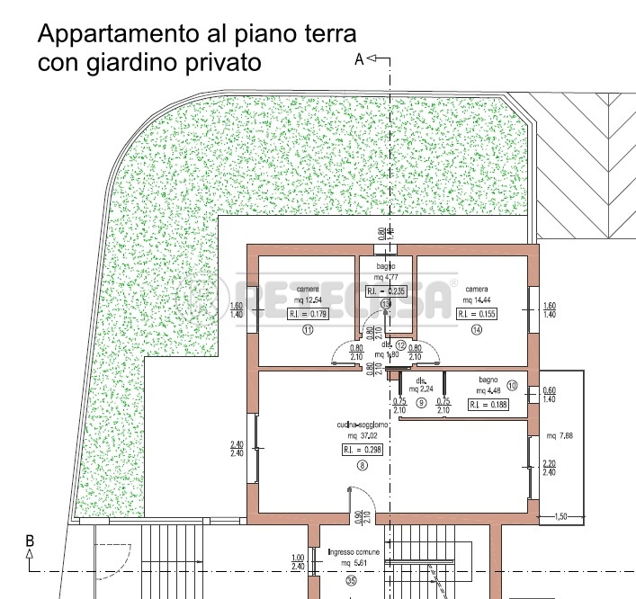 Immagine 3 di Appartamento in vendita  in Via Priara Castello snc a Valdagno