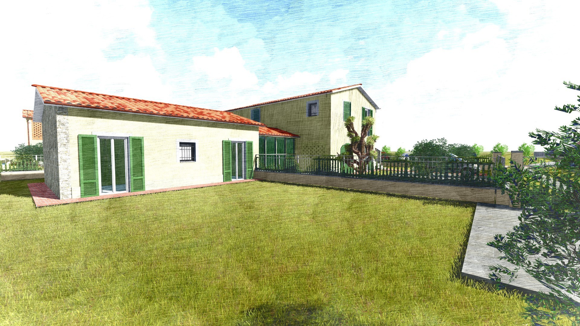 Immagine 10 di Casa semindipendente in vendita  a Ameglia