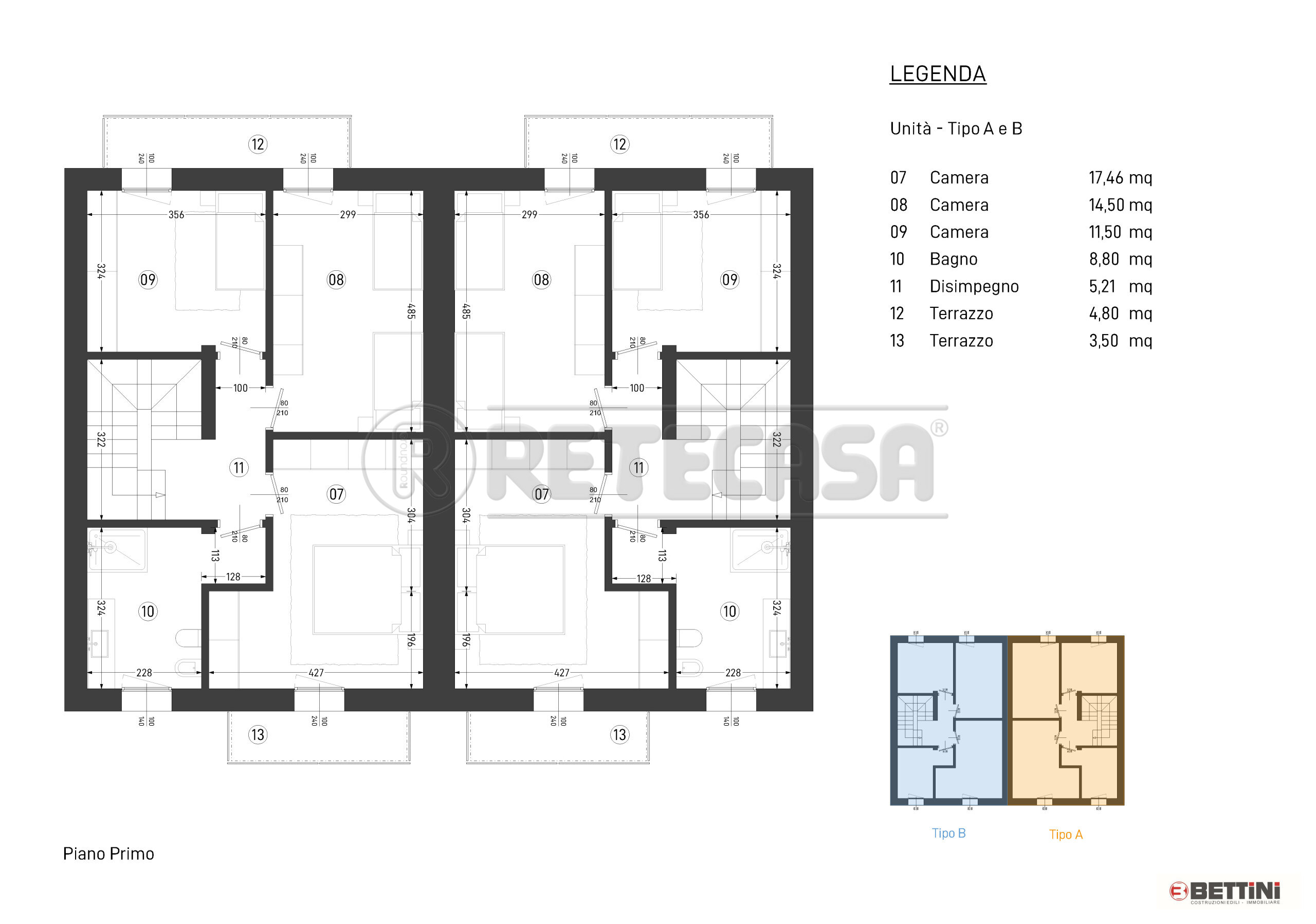 Immagine 11 di Casa bifamiliare in vendita  in via faggin a Vicenza