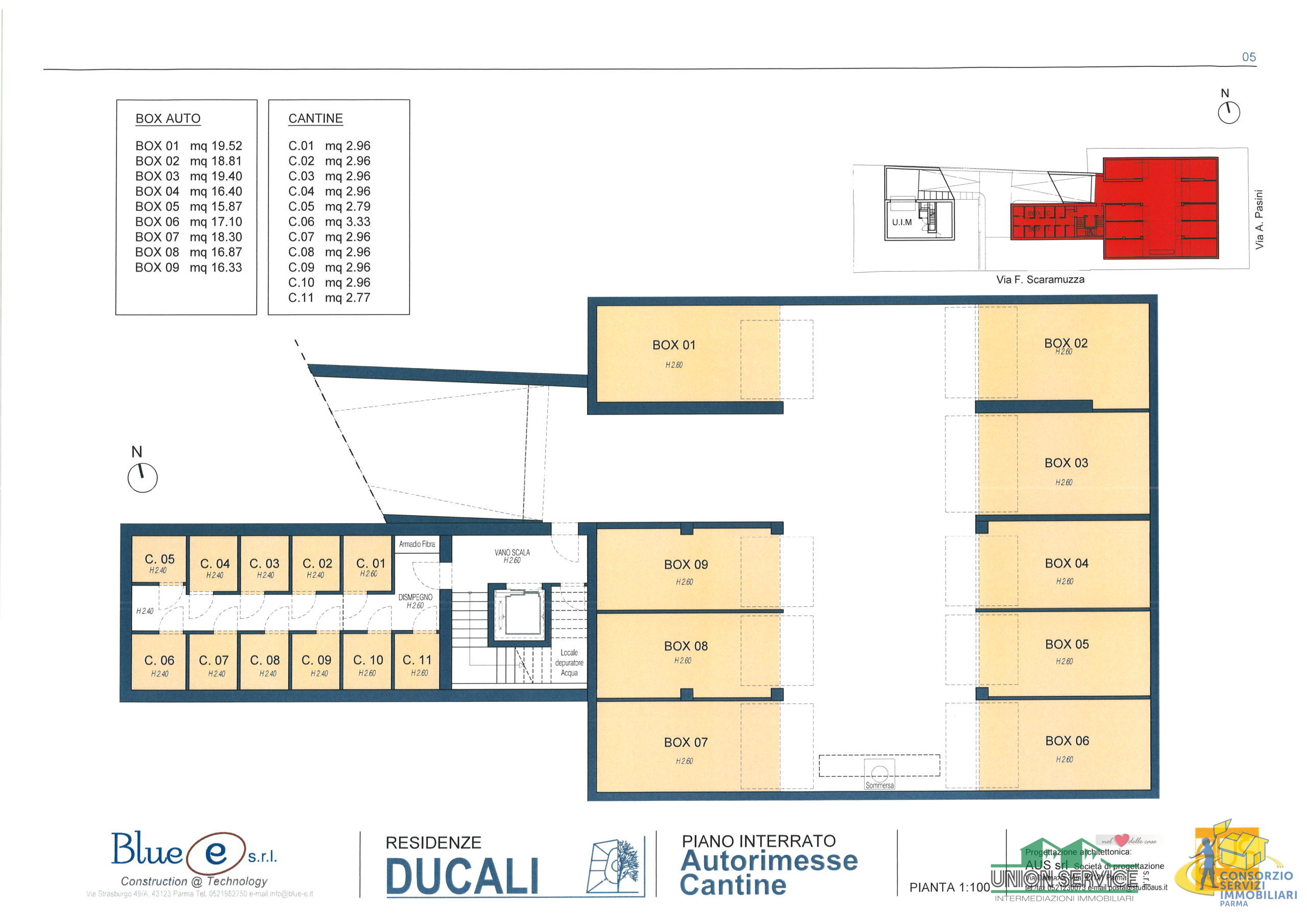 Immagine 6 di Quadrilocale in vendita  in Via Alberto Pasini a Parma