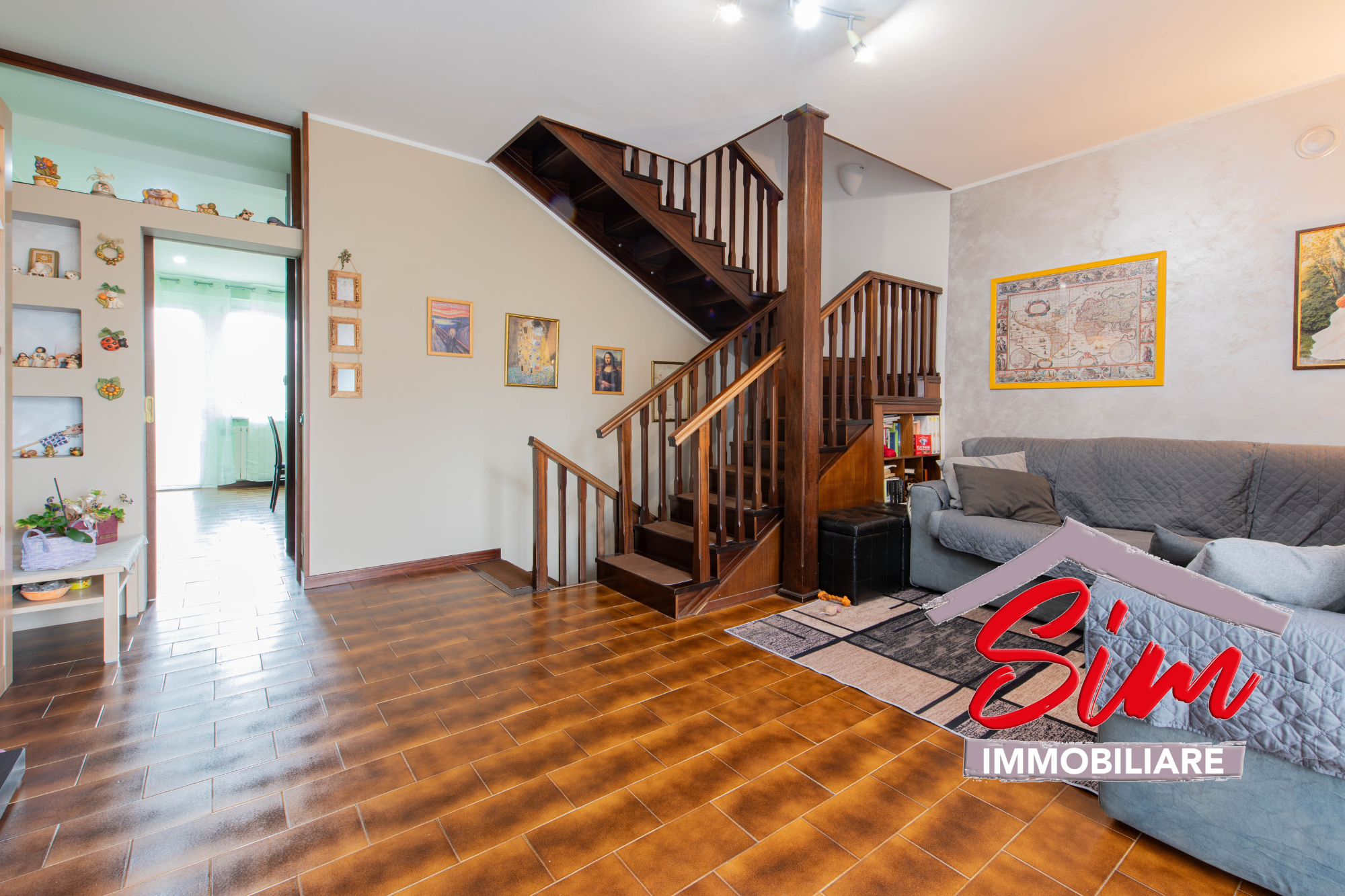 Immagine 5 di Villetta a schiera in vendita  in Via Giuppini sn a Sizzano