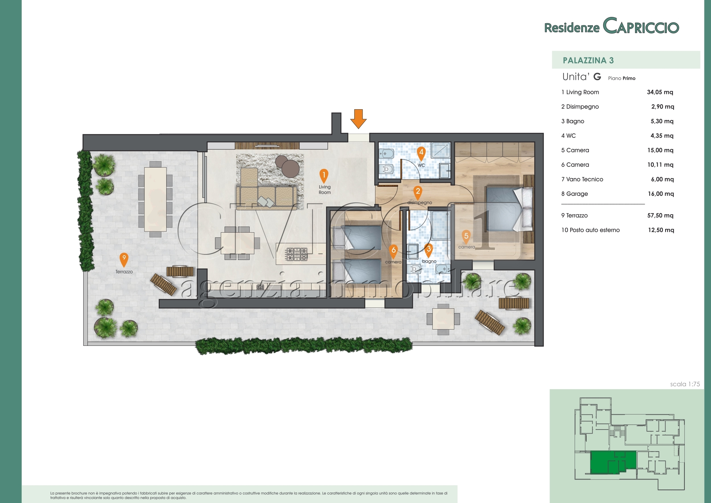 Immagine 21 di Appartamento in vendita  in Via Capriccio a Vigonza