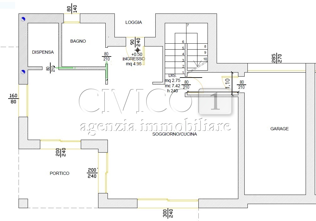 Immagine 6 di Casa bifamiliare in vendita  in Via Santa Scolastica 2 a Grumolo Delle Abbadesse