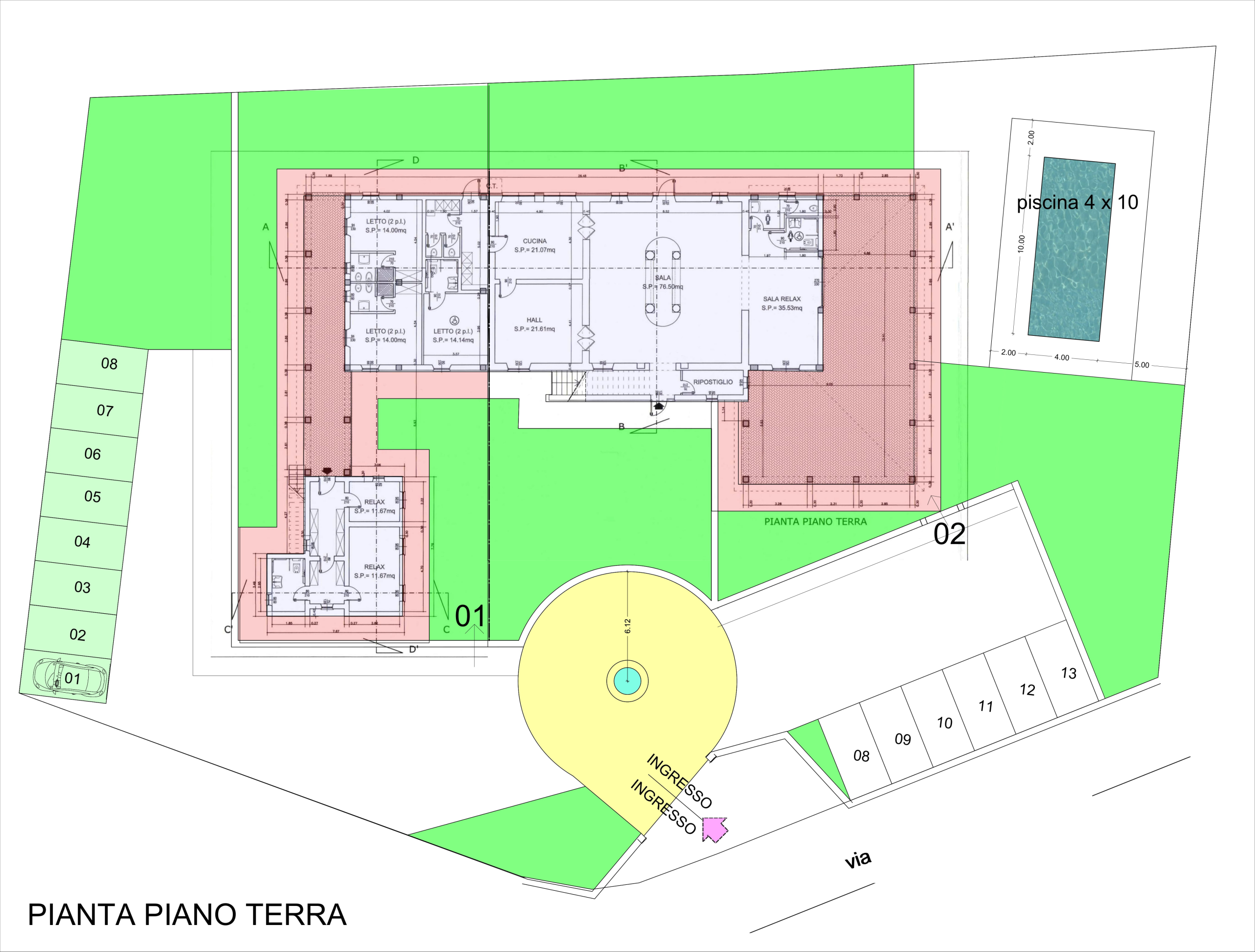 Immagine 22 di Casa indipendente in vendita  a Tortoreto